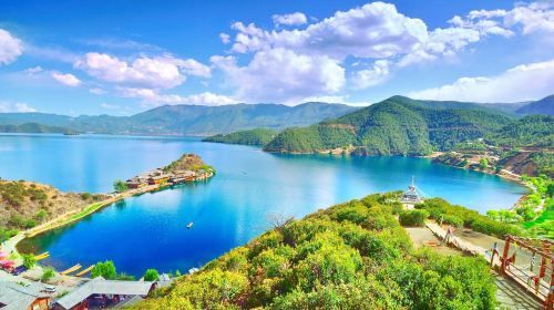 2-Day Lijiang to Lugu lake Private Tour: Lining of 18 bents, Lugu lake, Valentine's Beach