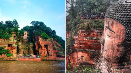 ทัวร์ส่วนตัวที่เมืองเฉิงตูหนึ่งวันชมฐานแพนด้าและพระพุทธรูปองค์ใหญ่เล่อซาน