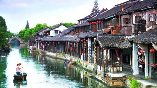 ทัวร์ส่วนตัวเมืองน้ำโบราณเฟิงจิงพร้อมเยี่ยมชมฟาร์มนิเวศจากเซี่ยงไฮ้