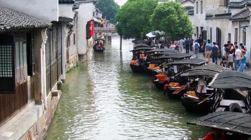 ทัวร์ครึ่งวันเมืองน้ำจูเจียเจี่ยว พร้อมล่องเรือจากเซี่ยงไฮ้