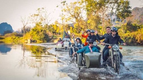 ทัวร์ส่วนตัวครึ่งวัน: ทัวร์รถข้าง Yangshuo จากโรงแรม Xingping