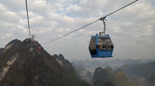 ครึ่งวันยอดเขา Yangshuo Ruyi พร้อมคนขับที่พูดภาษาอังกฤษจากโรงแรมในกุ้ยหลิน