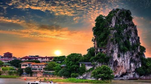 ทัวร์ส่วนตัว 1 วัน เมืองกุ้ยหลิน สวนเจ็ดดวงดาว ภูเขาช้าง และถ้ำฟลุตไม้ไผ่