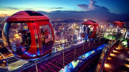 Private Guangzhou Night Tour with Canton Tower and Dim-Sum Dinner
