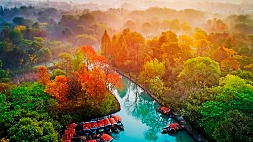 ทัวร์ส่วนตัว ครึ่งวัน เที่ยวชมอุทยานบึงซีซี หางโจว พร้อมล่องเรือ