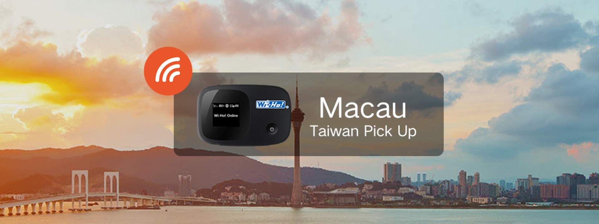 3G WiFi (TW Airport Pick Up) for Macau