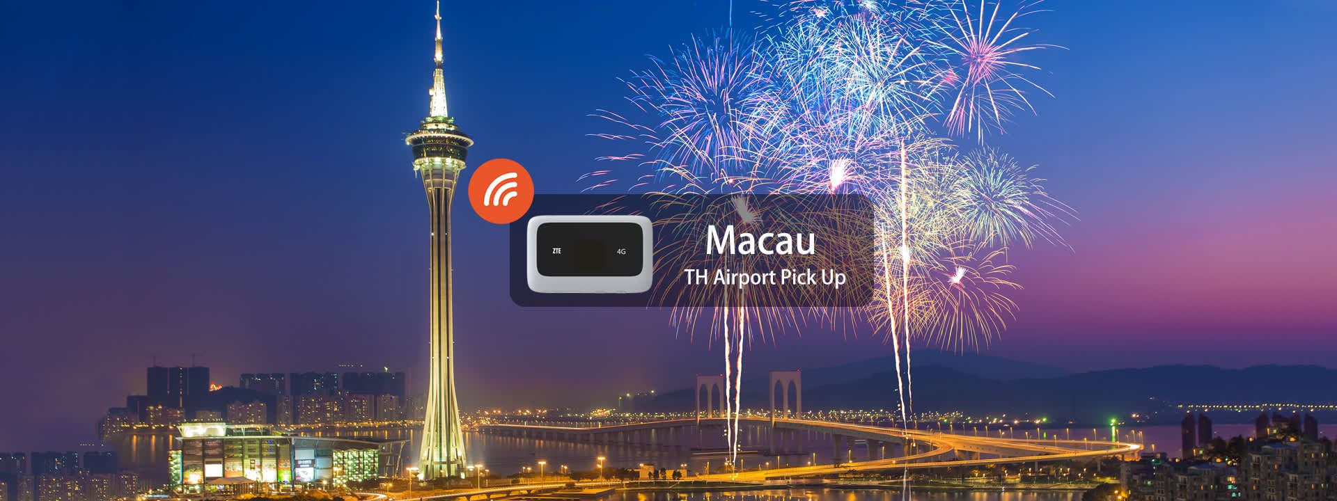 4G WiFi (TH Airport Pick Up) for Hong Kong & Macau
