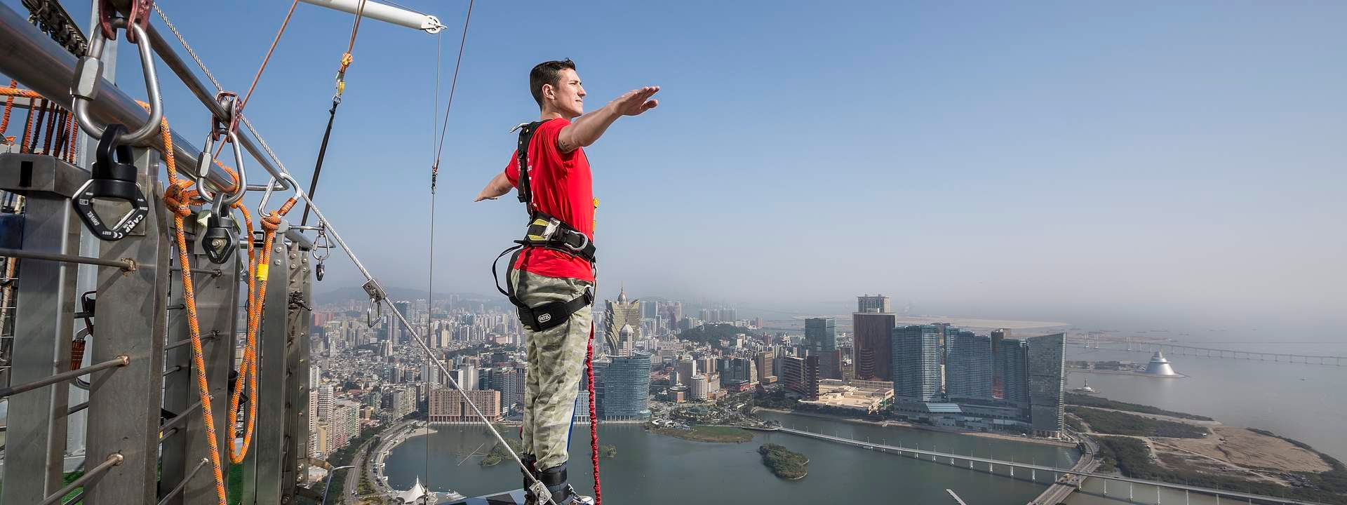 Macau Tower Bungy Jump with Free Skywalk