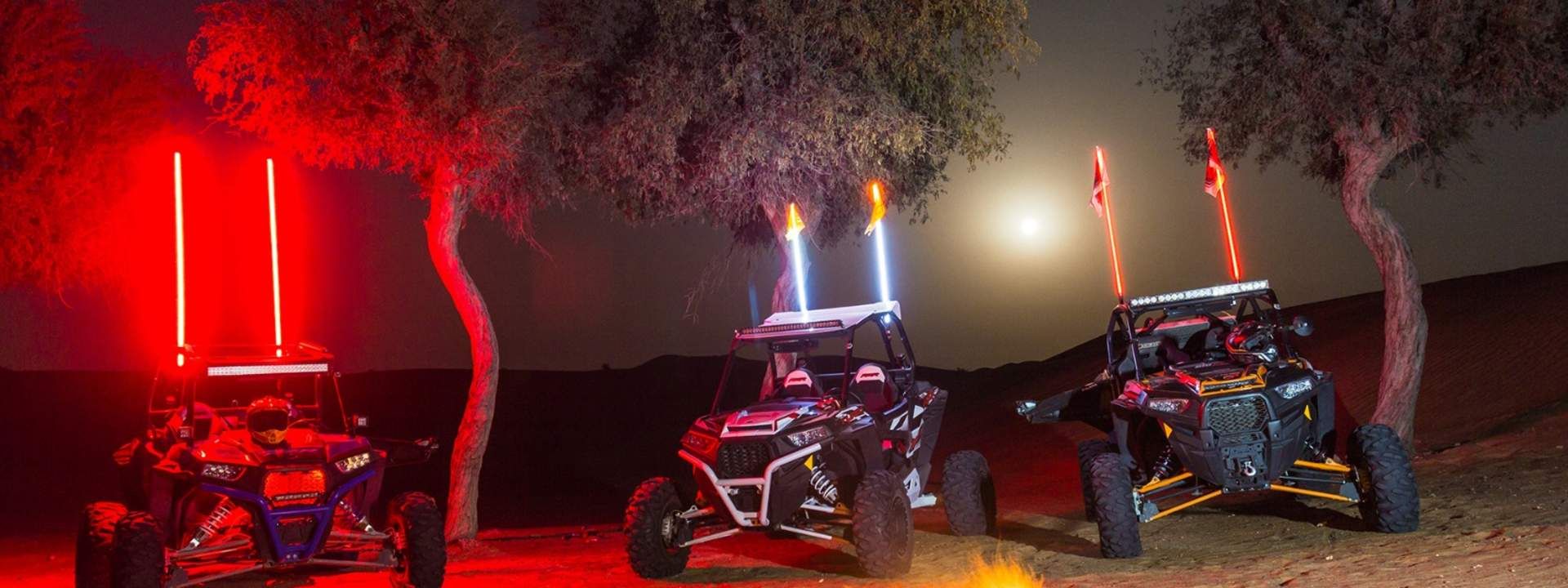 Al Badayer Desert Night Raid Buggy Tour in Dubai