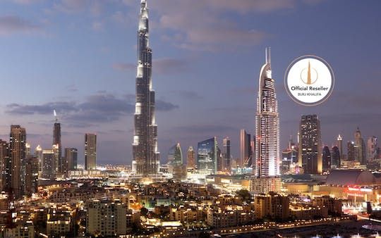 Burj Khalifa tickets: levels 124 and 125