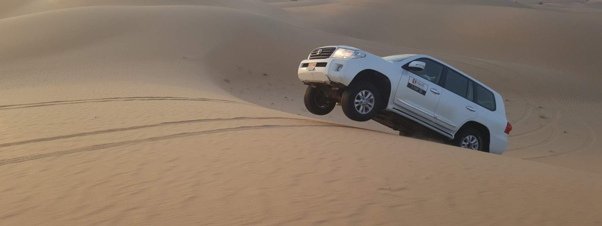 Desert Drive and Dune Bashing Experience in Abu Dhabi