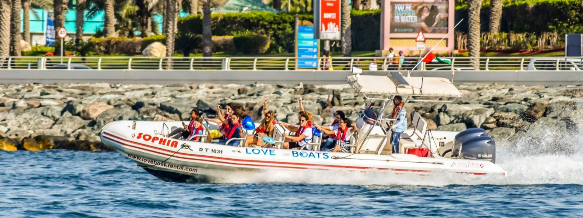 Dubai Marina Speedboat Tour