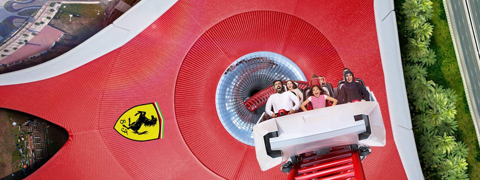 Ferrari World with Free Shuttle