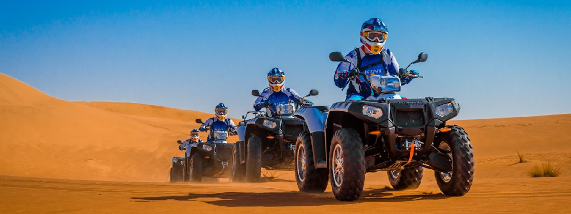 Polaris Quad Bike Driving Experience in Dubai
