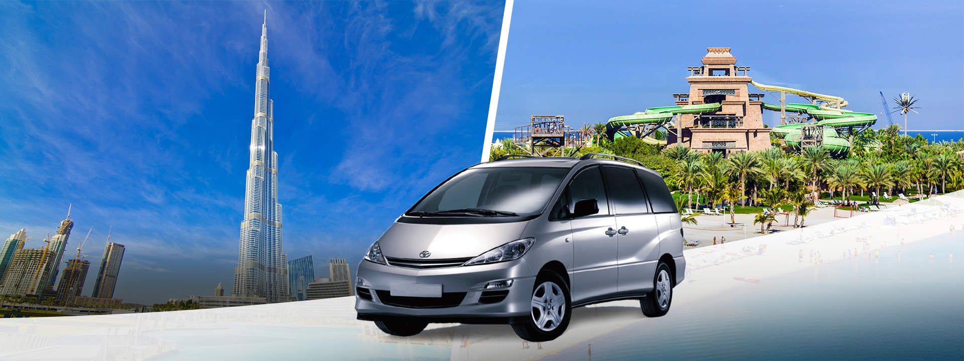 Private Car Transfer to/from Dubai Attractions