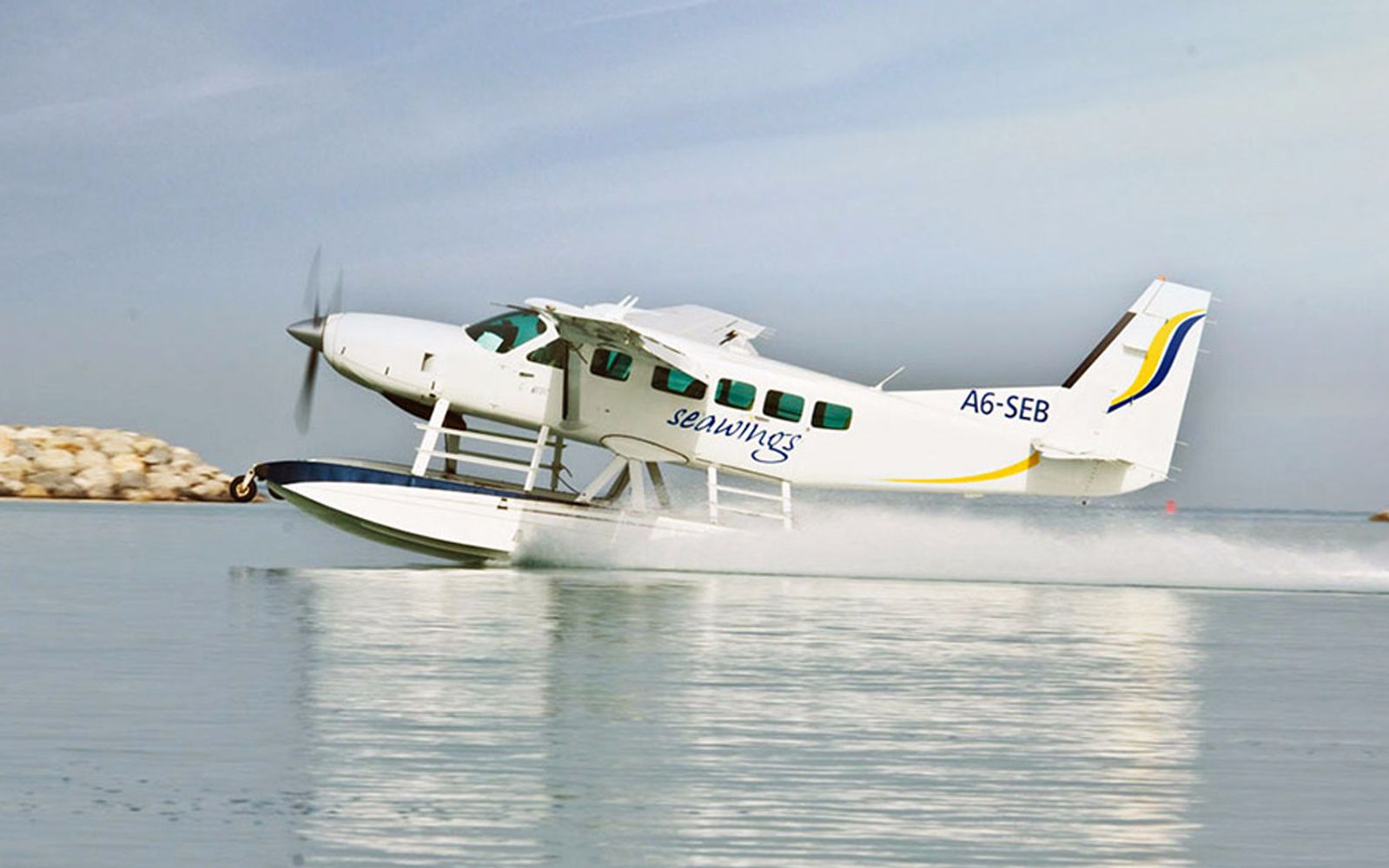 Seaplane Tour and Ferrari World (Dubai to Abu Dhabi)