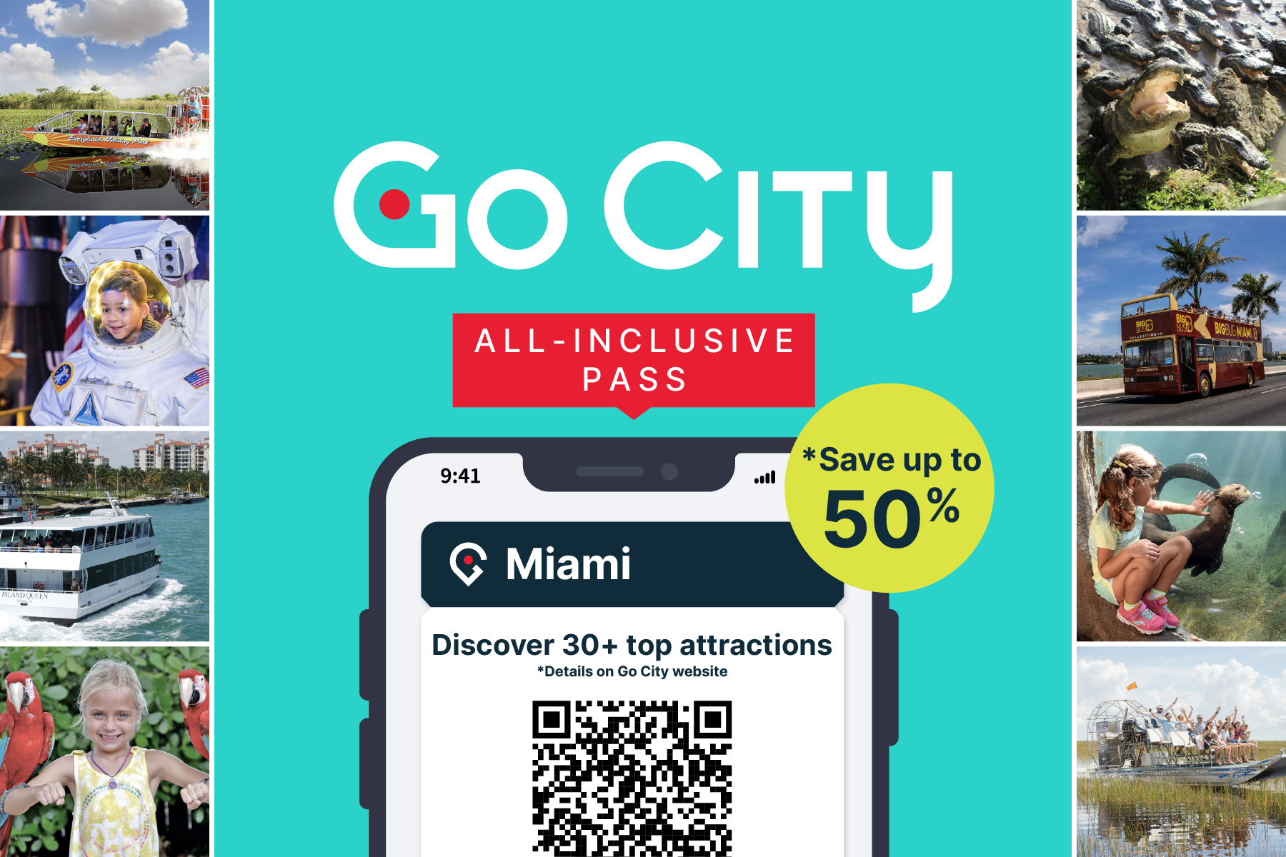 Go City: Miami ​All-Inclusive Pass
