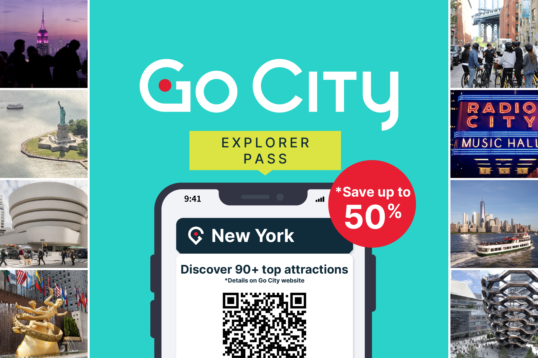 Go City: New York ​Explorer Pass