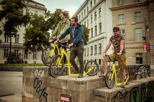 Kick bike tour of Vienna