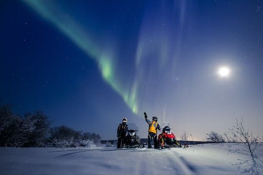 Levi evening snowmobile safari