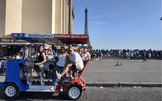 Beer Bike Bar tour of Paris