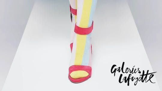 Fashion Show at Galeries Lafayette