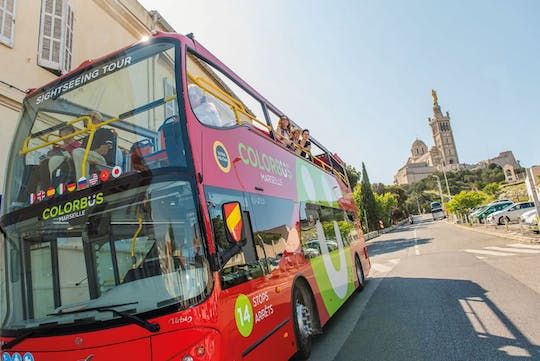 Marseille Hop-On Hop-Off Bus Tour & Panier App Walking Tour