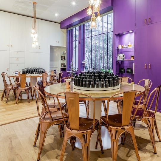 Private perfume workshop at Molinard Paris
