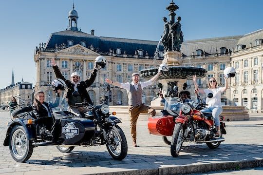 Sidecar tour in Bordeaux with food tasting
