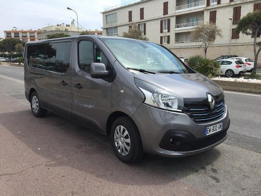 Transfer service to Marseille airports, ports, hotel, train station, and guided tours