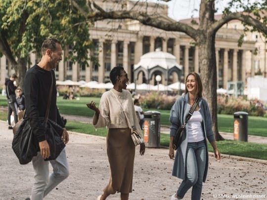 ทัวร์พร้อมไกด์ 1 ชั่วโมงของใจกลางเมืองสตุ๊ตการ์ต