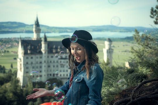 Instagram photo experience in Neuschwanstein castle
