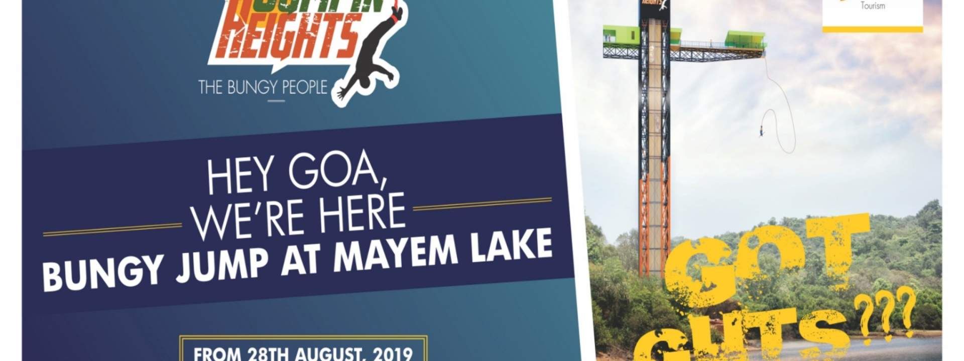 Bungee Jumping Experience in Goa