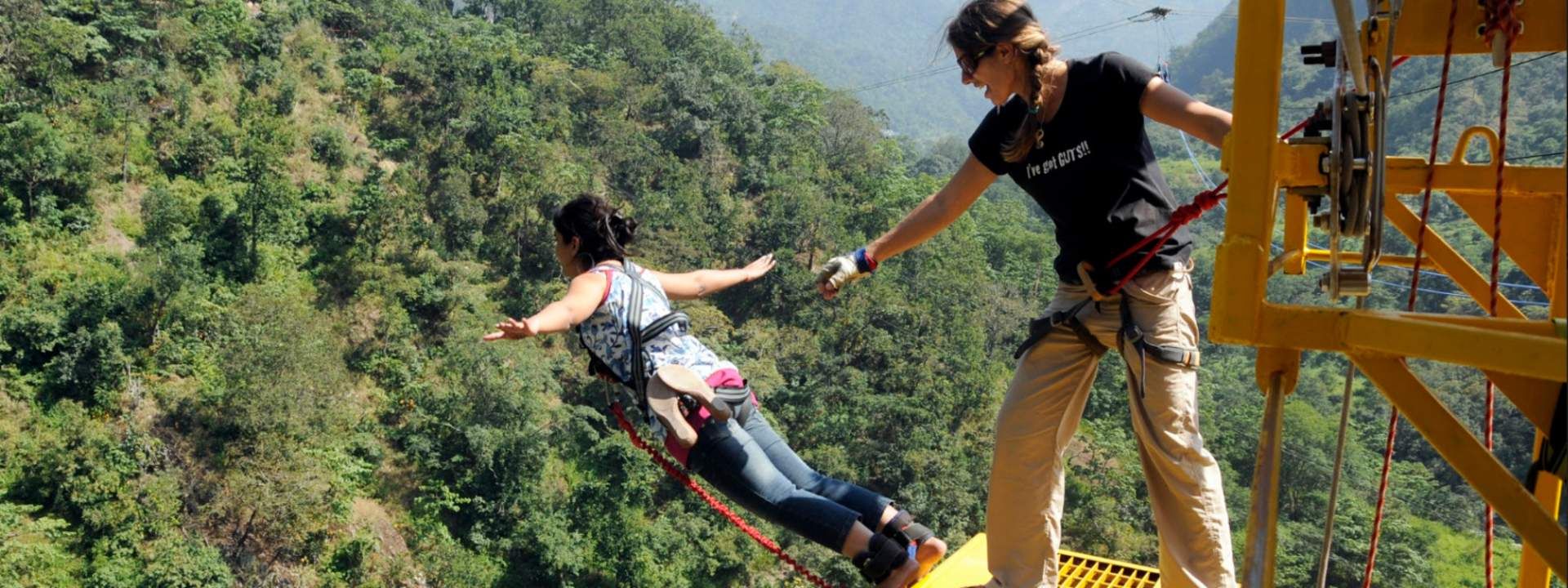 Bungee Jumping in Rishikesh