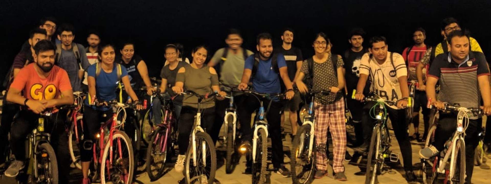 Midnight Cycling Adventure in Mumbai