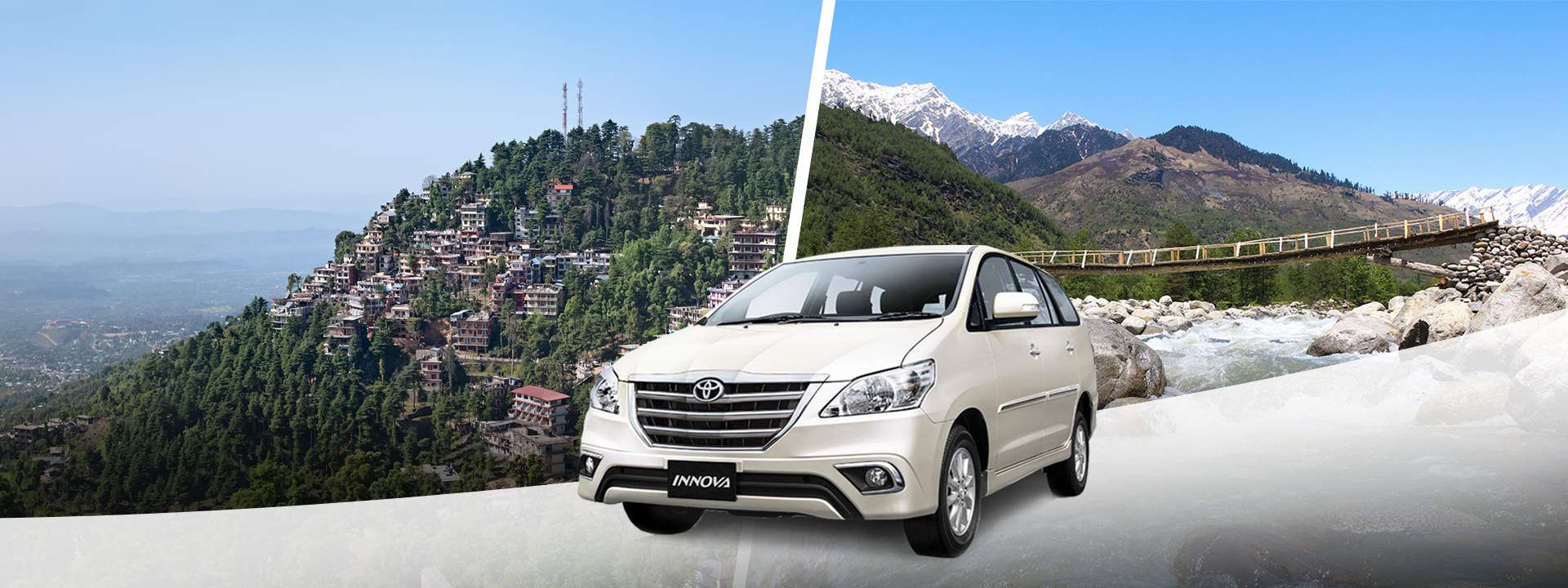 Private City Transfers between Dharamshala and Shimla, Manali & More