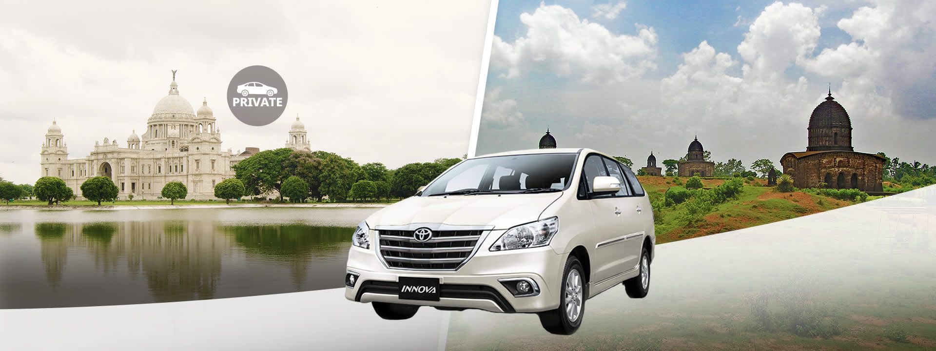 Private City Transfers Between Kolkata and Digha, Mandarmani, Shantiniketan, or Bishnupur