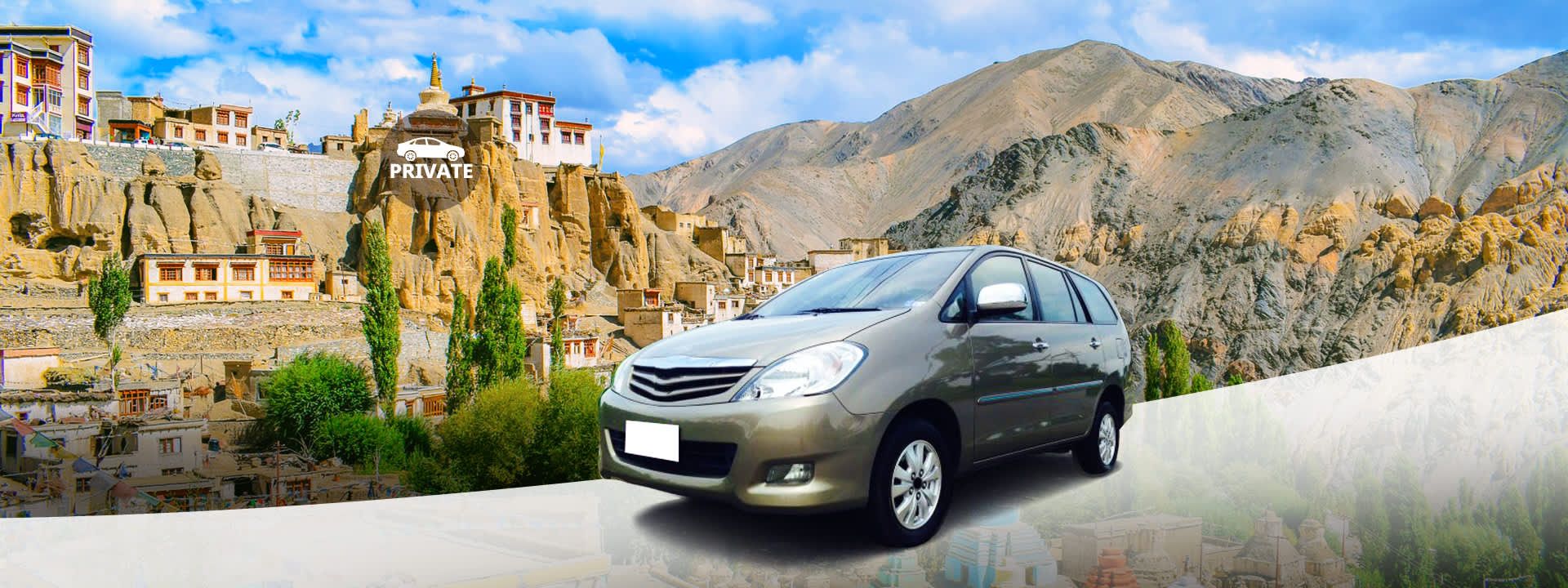 Private City Transfers between Manali and Leh