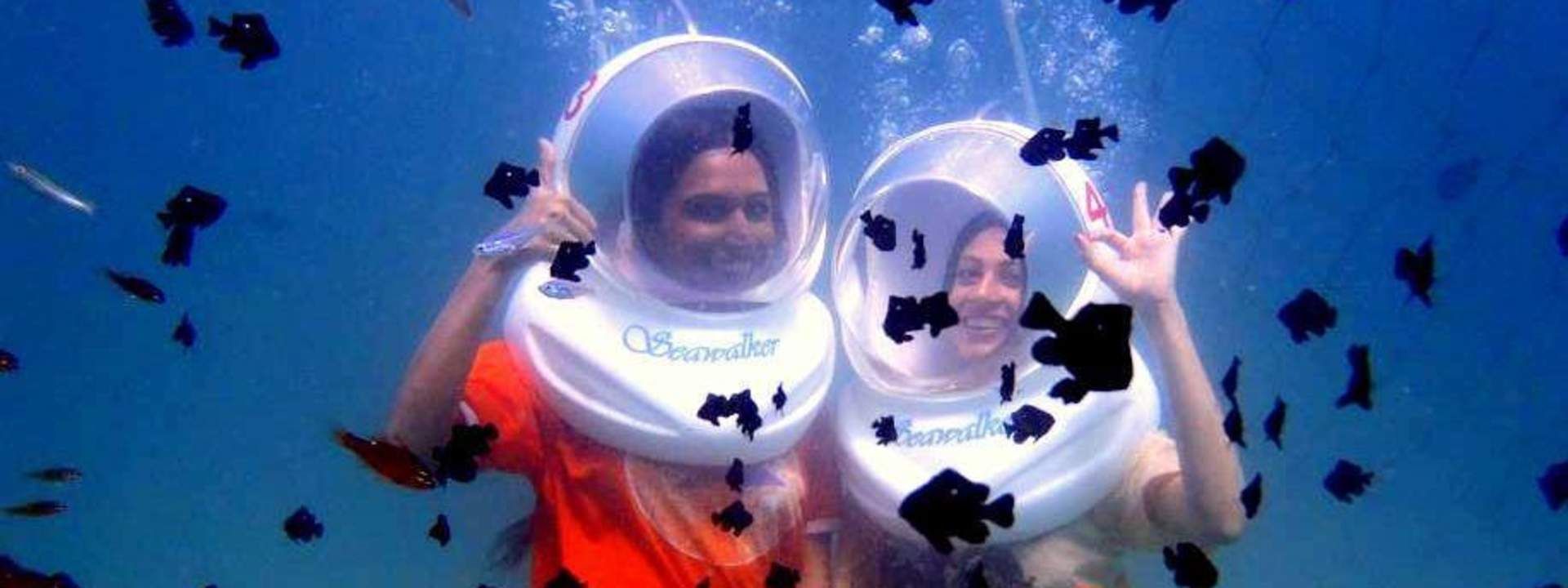 Sea Walking Experience in North Bay Island