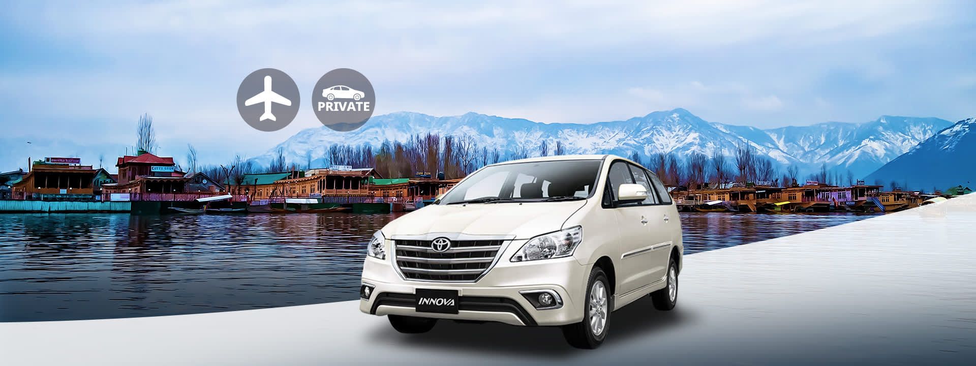 Sheikh ul-Alam International Airport Private Transfers (SXR) for Srinagar