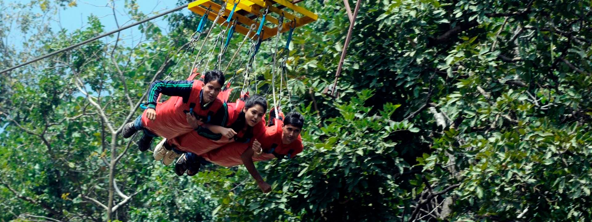 The Flying Fox in Rishikesh