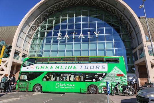 72-hour hop-on hop-off bus tour with stop at Eataly Rome