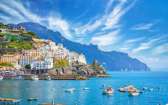 Amalfi coast private boat excursion from Praiano