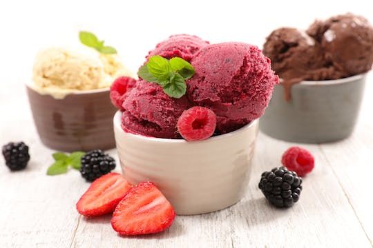 Artisanal ice cream workshop in Venice