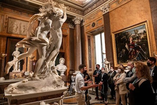 ตั๋ว Borghese Gallery โดยไม่ต้องต่อแถวและทัวร์รถกอล์ฟในสวน