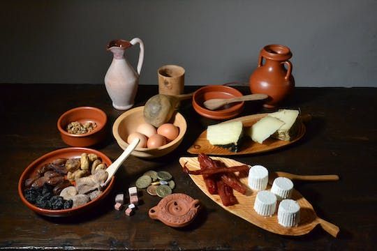 Catacomb tour and ancient Roman feast with locals