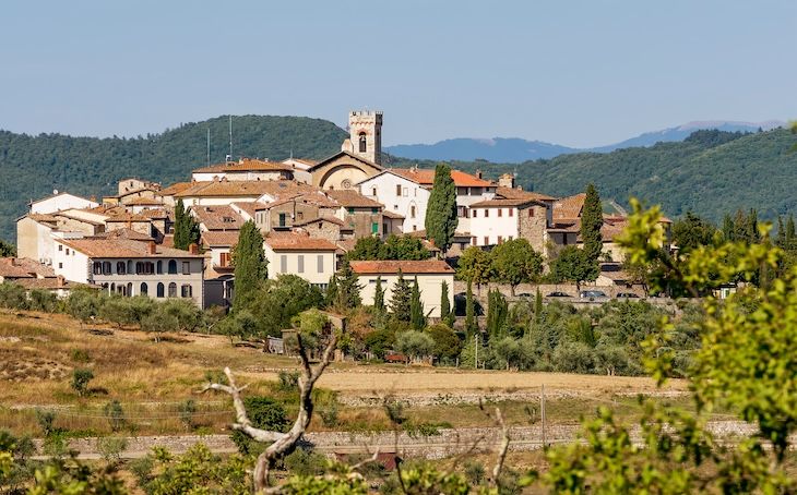 Chianti hills and Radda wine experience