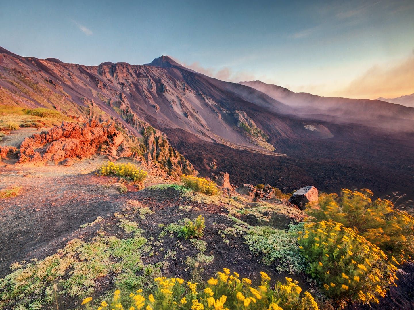 Etna trekking tour with local products tasting