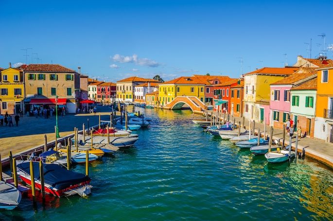 Murano and Burano afternoon tour from Punta Sabbioni