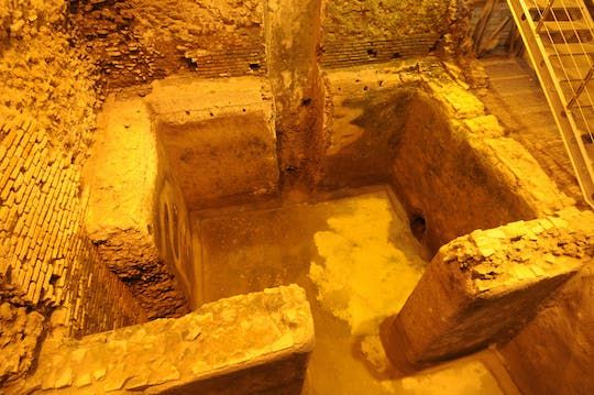 Trevi district underground guided tour